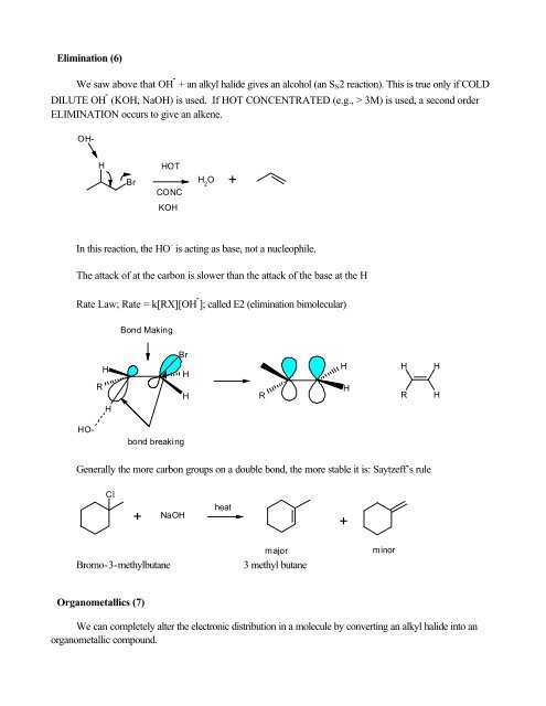 Organic Chemistry Structures of Organic Compounds