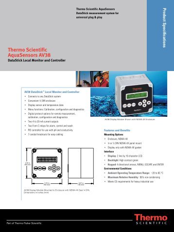 Thermo Scientific AquaSensors AV38