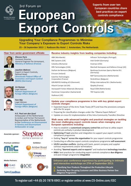 European Export Controls - C5