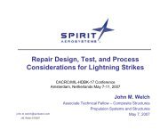 Repair Design, Test, and Process Considerations for Lightning Strikes
