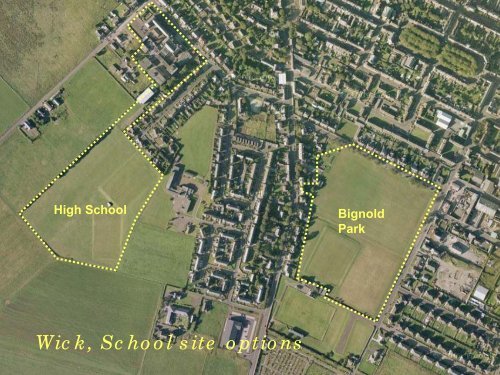 Wick High School Consultation - The Highland Council