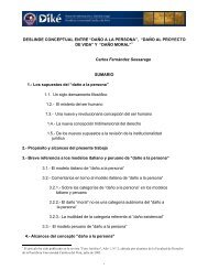 DESLINDE CONCEPTUAL ENTRE âDAÃO A LA PERSONA ...