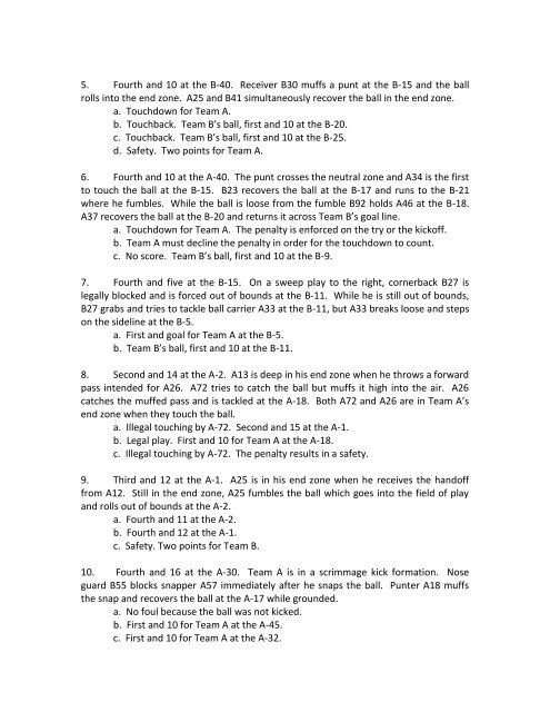 2012 Bi-Weekly Rules Quiz 5.