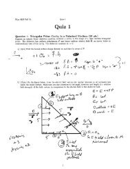 Quiz 1 - Itai Cohen Group