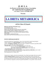 LA DIETA METABOLICA - DMSA