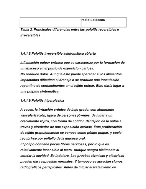 Manual de Endodoncia. PatologÃ­a pulpo- periapical.