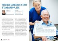 PFLEGESTANDADDS STATT STANDADDPFLEGE