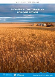 Eyre Peninsula Long term Plan - Executive Summary - SA Water