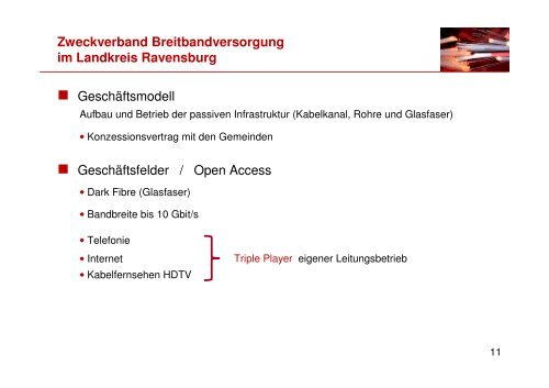 Zweckverband Breitbandversorgung im Landkreis Ravensburg