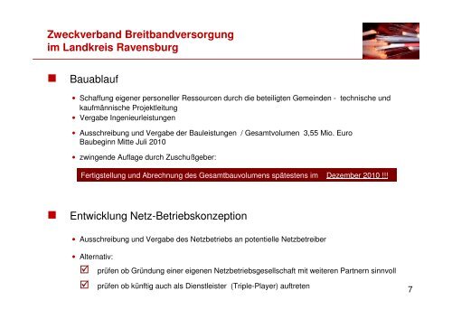 Zweckverband Breitbandversorgung im Landkreis Ravensburg