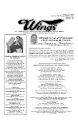 Wings Enero 11- 17, 2009.pmd - Parokya ni San Vicente Ferrer ...