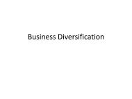 Business Diversification - IKECA