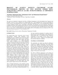 biology of euseius septicus chaudhari (acari: phytoseiidae)