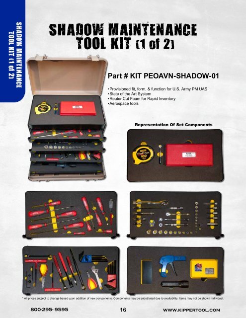 Part # KIT PEOAVN-B07-GSA - Kipper Tool Company