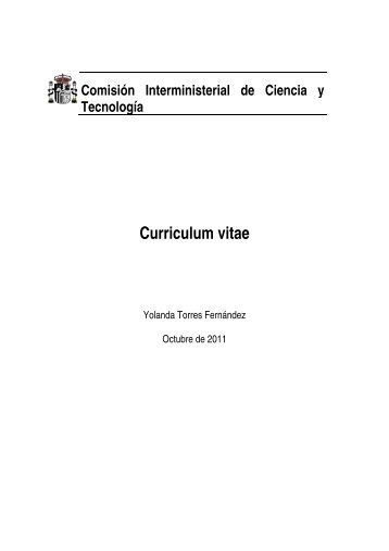 Curriculum vitae - ETSI Topografia (UPM) - Universidad PolitÃ©cnica ...