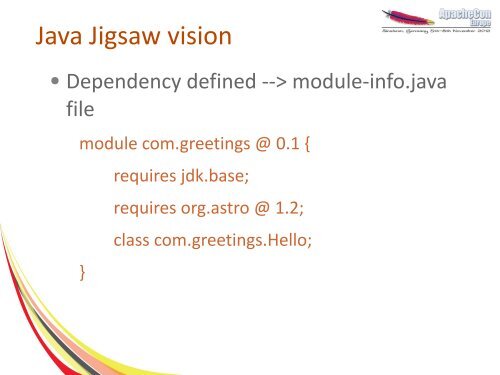 aceu-2012-karaf-when-osgi-modularity-meets-j2ee ... - ApacheCon