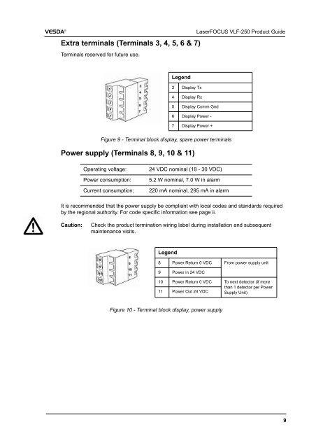 LaserFOCUS VLF-250 Product Guide - Pertronic Industries Ltd