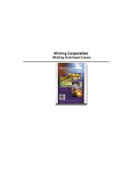 Heavy Duty Cranes - Whiting Corporation