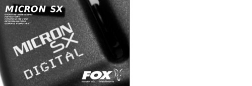 MICRON SX MICRON SX - Fox