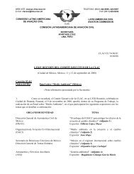 CLAC/CE/74-NI/01 10/09/08 LXXIV REUNIÓN DEL COMITÉ ...