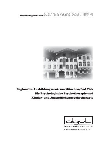Regionales Ausbildungszentrum München/Bad Tölz für ...