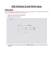 USB Interface II and WriteLog setup - microHAM
