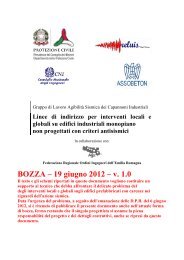 Linee di indirizzo per interventi locali e globali su edifici ... - Ambiente