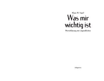 was ist mir wichtig