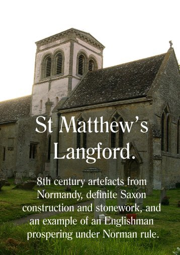 Langford Church guide - Oxfordshire Cotswolds