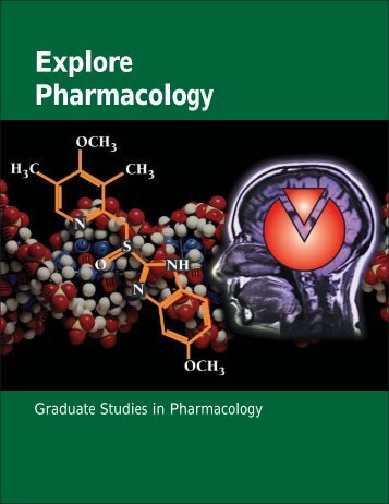 Explore Pharmacology - University of Utah College of Pharmacy