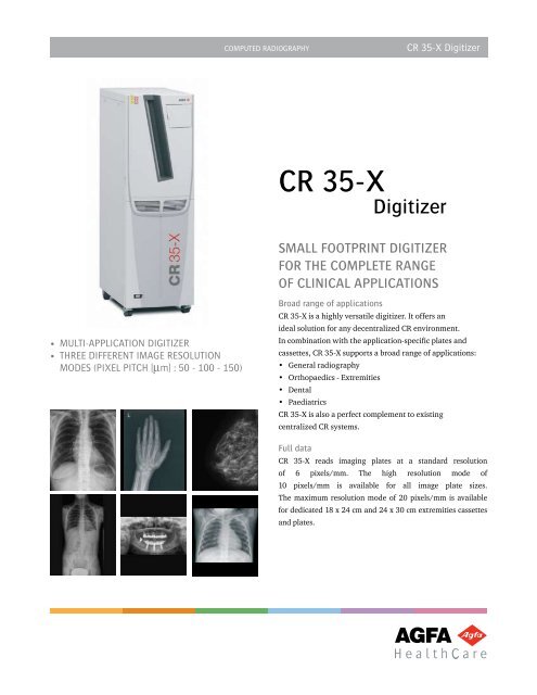 Agfa Cr 35 X A Walsh Imaging