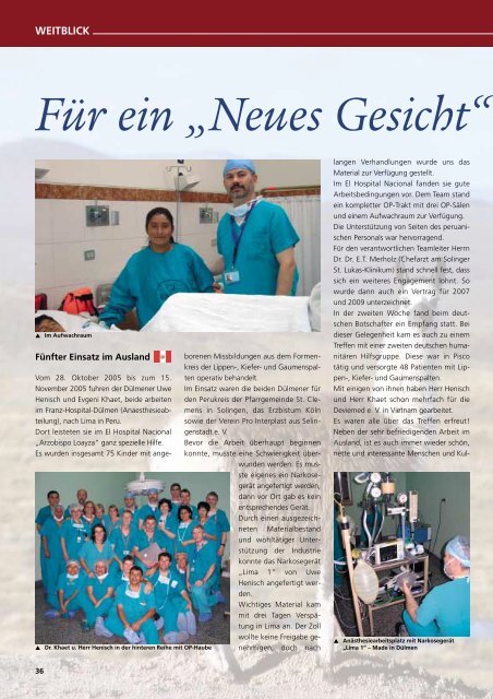 Manus in Manu - Misericordia GmbH Krankenhausträgergesellschaft