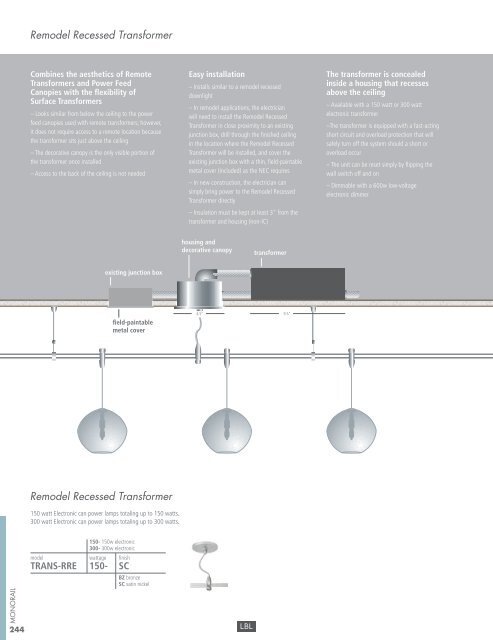 Monorail - LBL Lighting