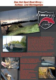 Das Hot Spot Boat Bivvy - Ehmanns