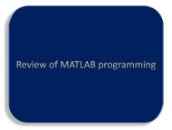 Matlab Review (pdf)