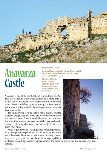 Anavarza Castle