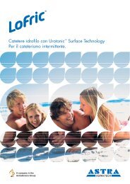 Catetere idrofilo con Urotonicâ¢ Surface Technology ... - Astra Tech