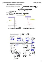 9-1 Notes Exponential Functions, Teacher.notebook