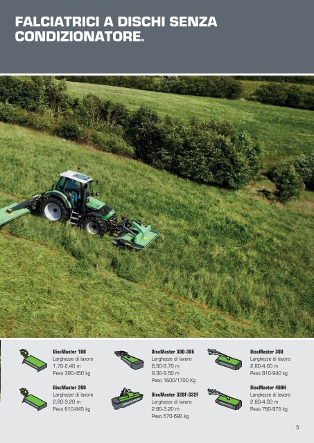 Deutz Fahr DiscMaster - Attrezzature Agricole