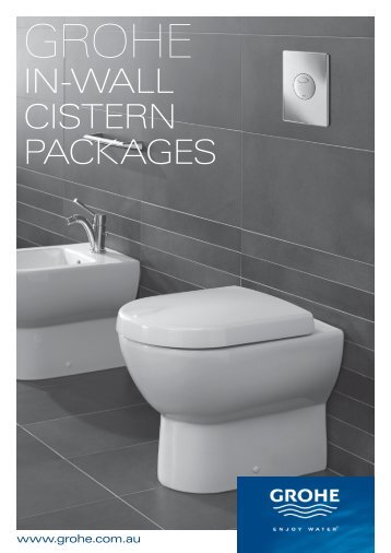 Grohe 80mm in-wall cistern with Subway WF package