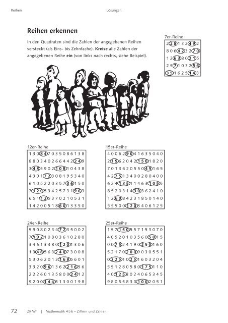 Mathematik 456 – Ziffern und Zahlen, Verlag ZKM