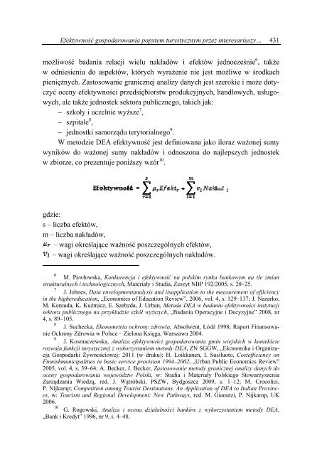 Zeszyt naukowy - caÅoÅÄ - WydziaÅ ZarzÄdzania i Ekonomiki UsÅug