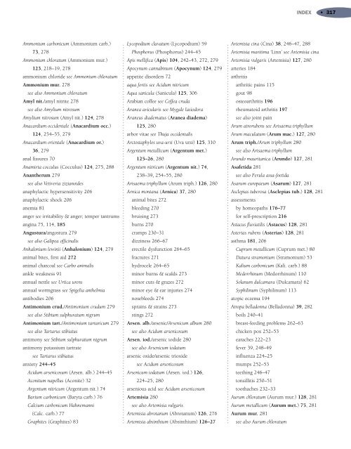 Encyclopedia of Homeopathy