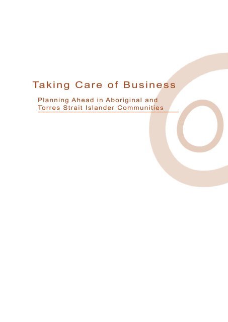 Taking care of business (A4) (PDF) - Seniors Information Service