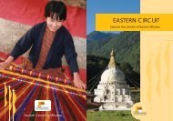 Eastern Circuit.indd - Tourism Council of Bhutan