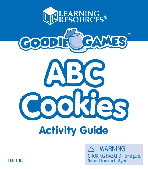Learning Resources Goodie Games - ABC Cookies