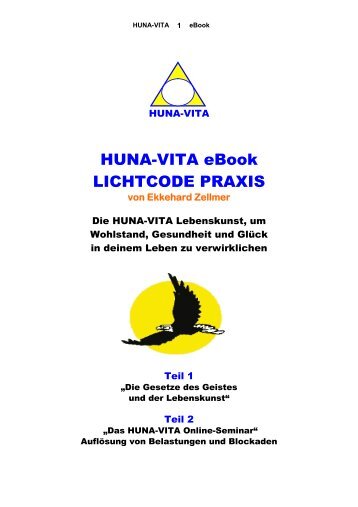 HUNA-VITA eBook LICHTCODE PRAXIS - 8000lichter