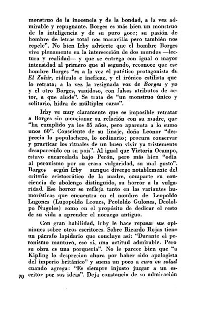 Benedetti, Mario - Letras del continente mestizo