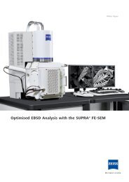 Optimised EBSD Analysis with the SUPRAÃ‚Â® FE-SEM - Carl Zeiss
