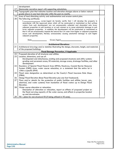 UDO Administrative Manual - Currituck County Government